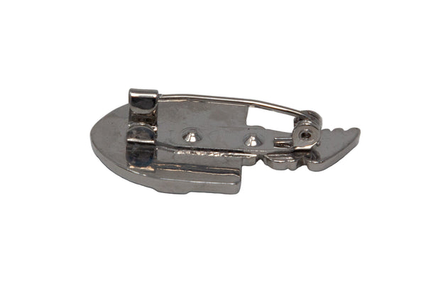 Diamante City of London shield brooch