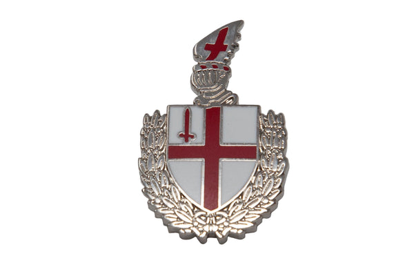 Enamel City of London shield badge/brooch