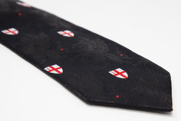 Black necktie (100% silk)