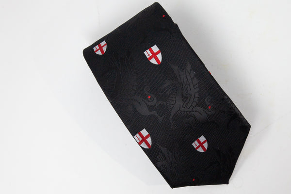 Black necktie (100% silk)
