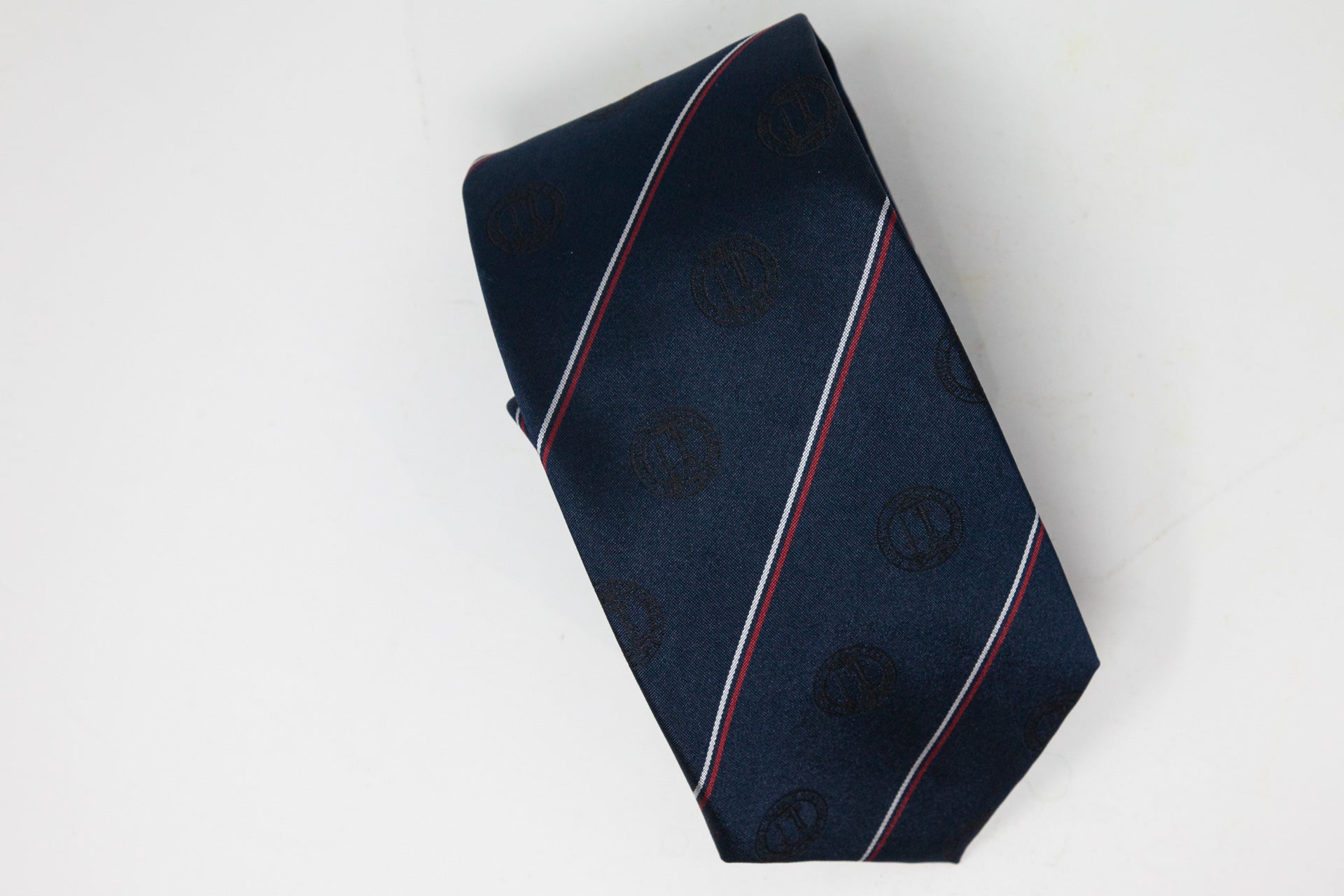 Cravate 100% Soie Rayée Wilkes Bashford - Occasion Multi-couleurs - Classique Pour Homme