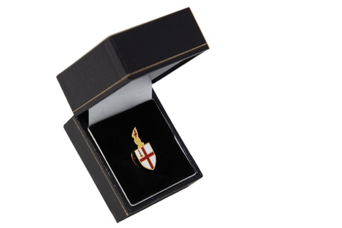 Shield lapel/tie pin