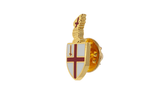 Shield lapel/tie pin