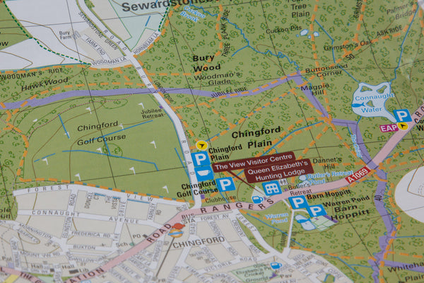 Epping Forest Official Map and Short Walks Book Bundle