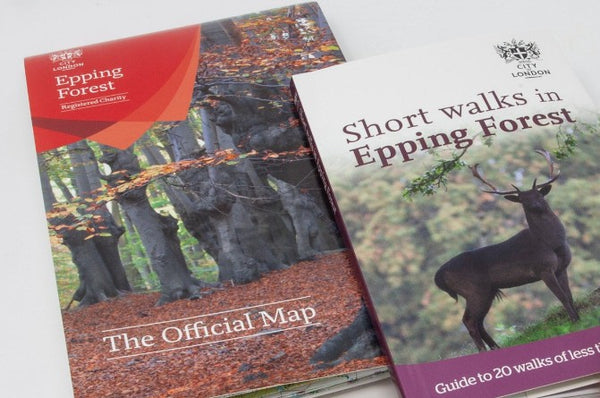 Epping Forest Official Map and Short Walks Book Bundle