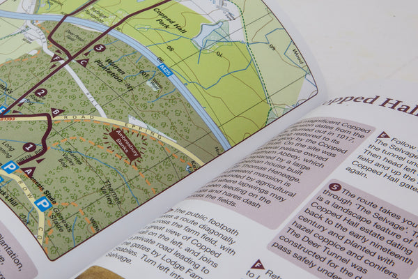 Epping Forest Official Map and Short Walks Book Bundle